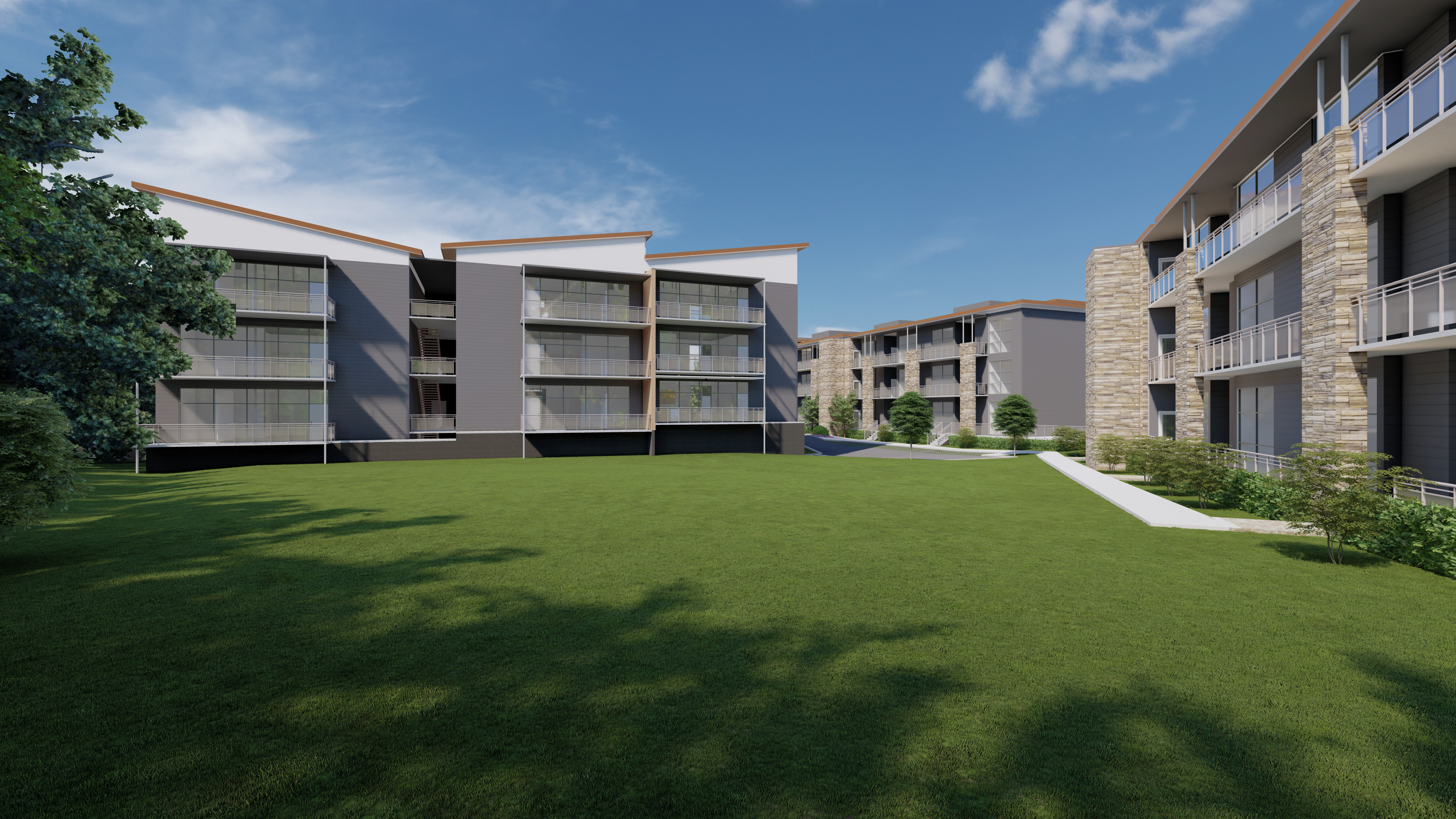 Sandy Springs Condos exterior view 4